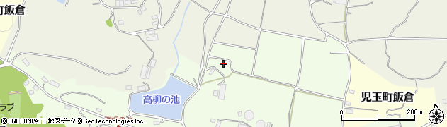 埼玉県本庄市児玉町高柳418周辺の地図