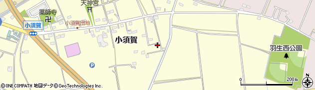 埼玉県羽生市小須賀653周辺の地図