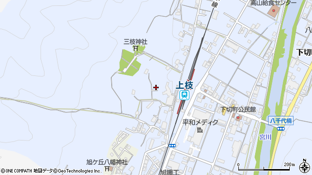 〒506-0041 岐阜県高山市下切町の地図