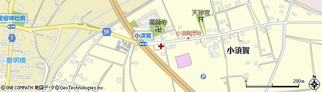 埼玉県羽生市小須賀714周辺の地図