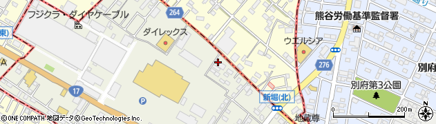 埼玉県熊谷市新堀954周辺の地図