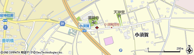 埼玉県羽生市小須賀895周辺の地図