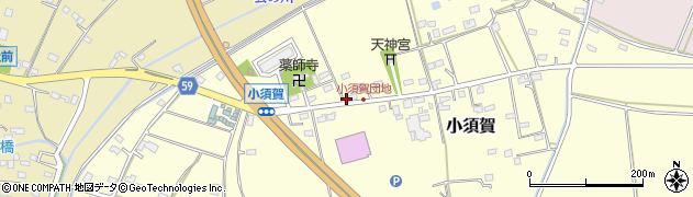 埼玉県羽生市小須賀910周辺の地図