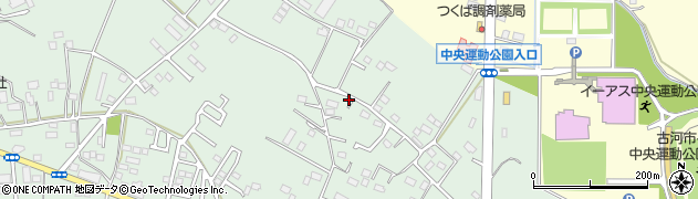 茨城県古河市女沼182-3周辺の地図