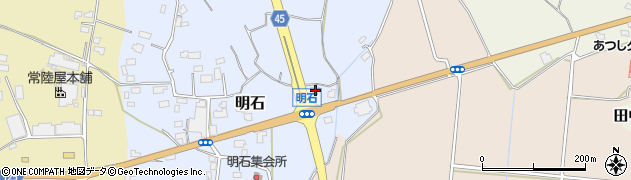 茨城県つくば市明石350周辺の地図