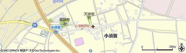 埼玉県羽生市小須賀933周辺の地図
