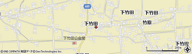 長野県東筑摩郡山形村南中周辺の地図