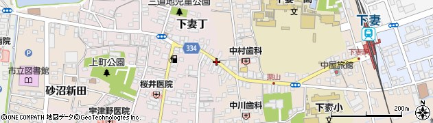 上町東周辺の地図