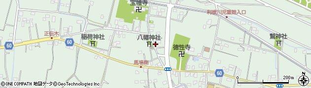 埼玉県加須市大越周辺の地図