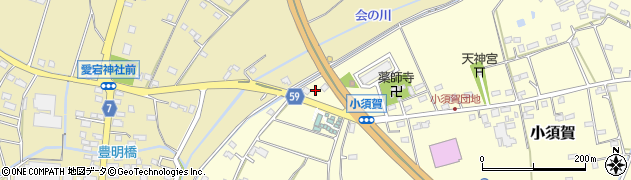 埼玉県羽生市小須賀875周辺の地図
