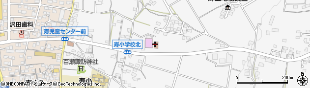 松本市公民館　寿公民館周辺の地図