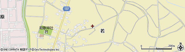 茨城県結城郡八千代町若周辺の地図