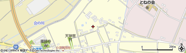 埼玉県羽生市小須賀950周辺の地図