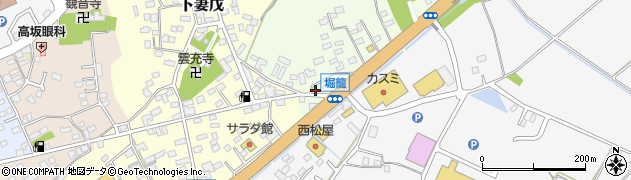 茨城県下妻市堀篭1383周辺の地図