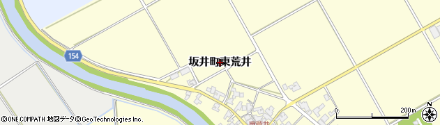 福井県坂井市坂井町東荒井周辺の地図