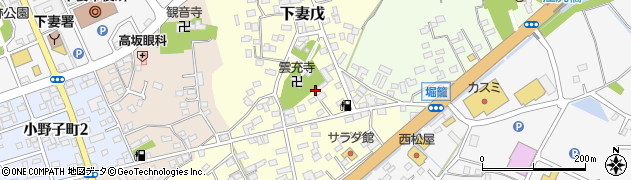 茨城県下妻市下妻戊191周辺の地図