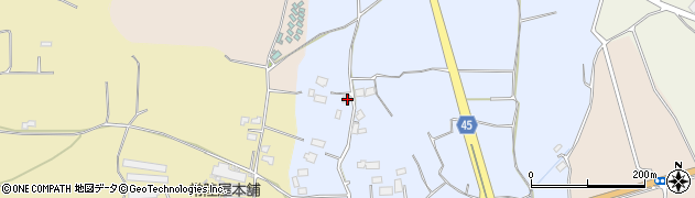 茨城県つくば市明石562周辺の地図
