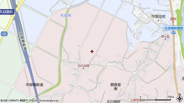 〒384-0304 長野県佐久市北川の地図