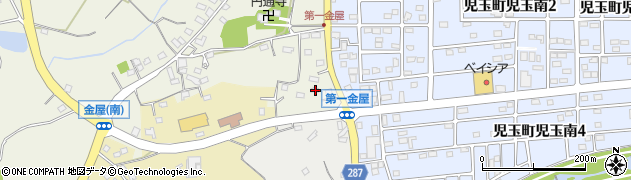 埼玉県本庄市児玉町金屋49周辺の地図