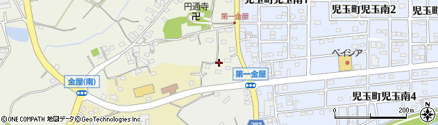 埼玉県本庄市児玉町金屋50周辺の地図