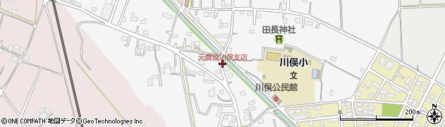 元農協川俣支店周辺の地図