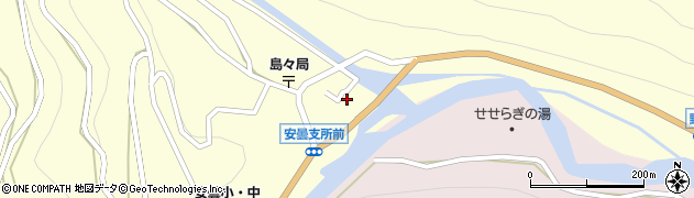 長野県松本市安曇島々724周辺の地図