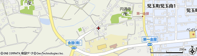 埼玉県本庄市児玉町金屋97周辺の地図