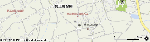 埼玉県本庄市児玉町金屋454周辺の地図
