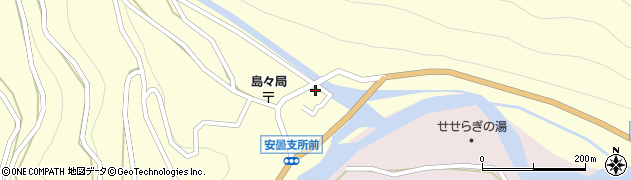 長野県松本市安曇島々744周辺の地図
