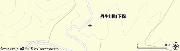 岐阜県高山市丹生川町下保周辺の地図