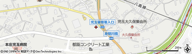 株式会社スタック　本庄営業所周辺の地図