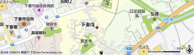 茨城県下妻市下妻戊439周辺の地図