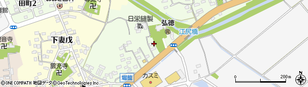 茨城県下妻市堀篭1360周辺の地図