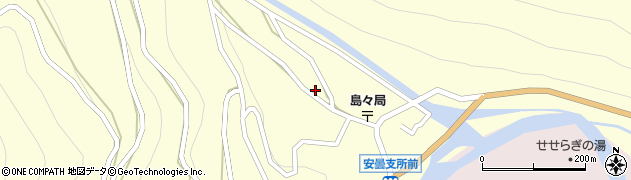 長野県松本市安曇島々775周辺の地図