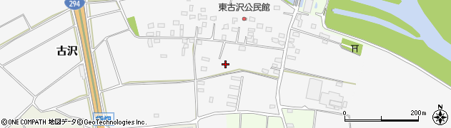 茨城県下妻市古沢1038周辺の地図