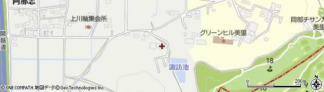 埼玉県児玉郡美里町阿那志1697周辺の地図