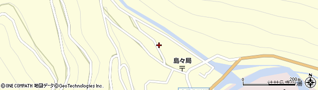 長野県松本市安曇島々773周辺の地図