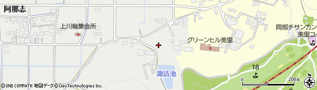 埼玉県児玉郡美里町阿那志1749周辺の地図