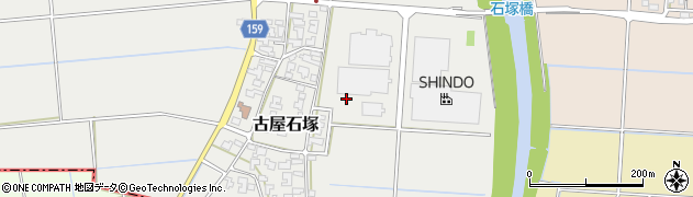 福井県あわら市古屋石塚周辺の地図