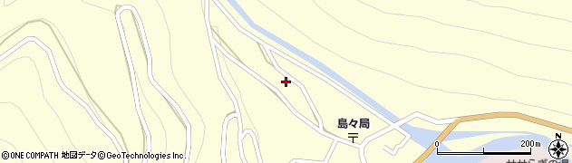長野県松本市安曇島々781周辺の地図