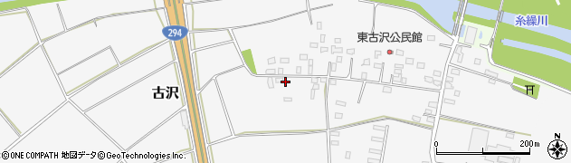 茨城県下妻市古沢1046周辺の地図