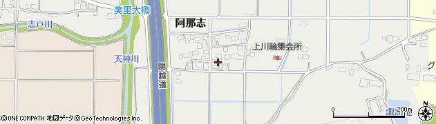 埼玉県児玉郡美里町阿那志1420周辺の地図