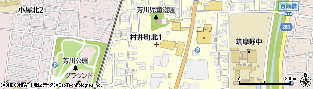 Ｊネットレンタカー松本南店周辺の地図