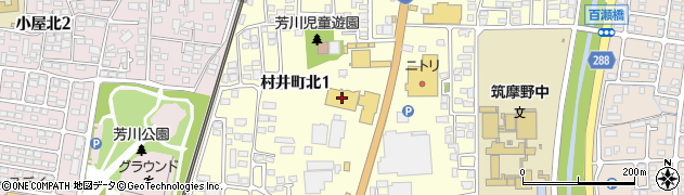 Ｊネットレンタカー　松本南店周辺の地図