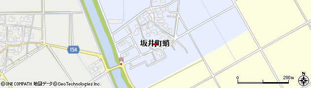 福井県坂井市坂井町蛸周辺の地図