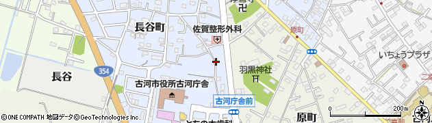 茨城県古河市長谷町20周辺の地図