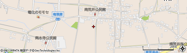 長野県松本市神林南荒井周辺の地図