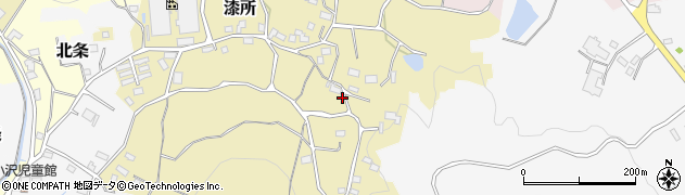 茨城県つくば市漆所809周辺の地図