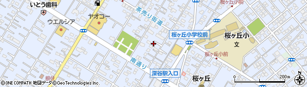 ビソー工業株式会社　深谷支店周辺の地図