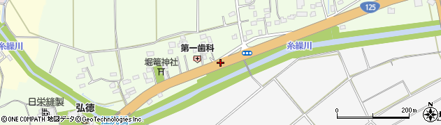 千勝神社前周辺の地図